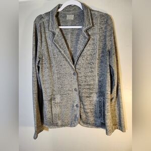 Ruff Hewn  lightweight gray jacket cotton blend sz L